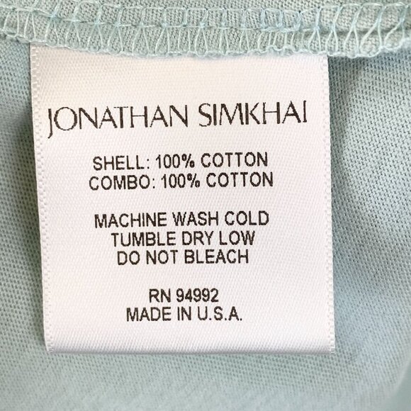 NWT JONATHAN SIMKHAI Sara Tie-Waist T-Shirt Dress - Picture 10 of 11